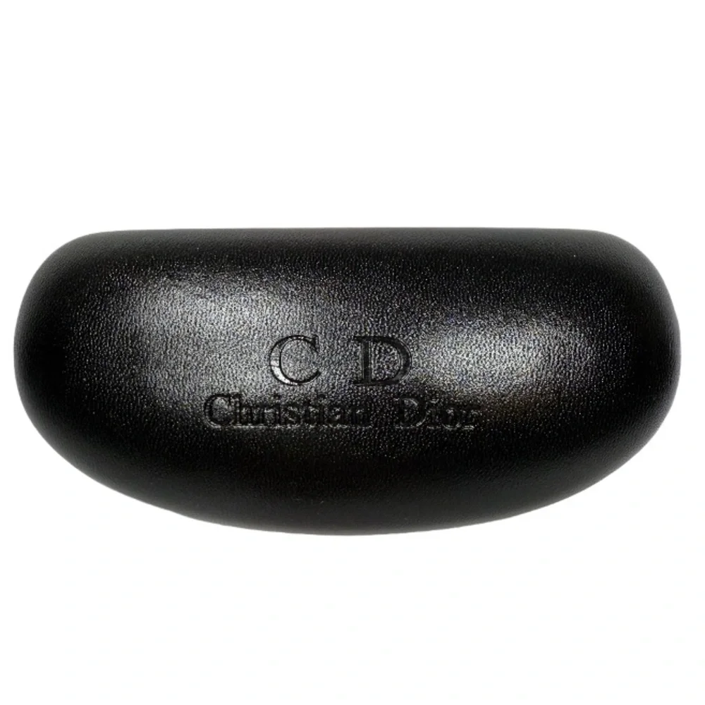 CHRISTIAN DIOR | Hard Clamshell Sunglasses Case Lux Beach Vacation Resort Travel
